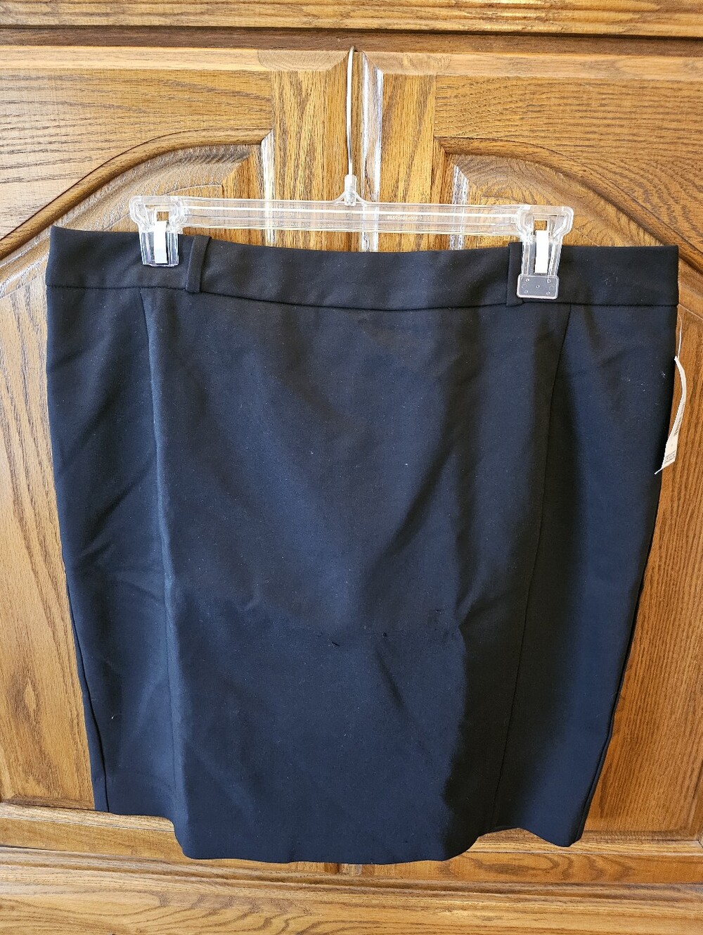 Classic Black Pencil Skirt - Professional Office Wear
